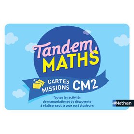 Tandem - Maths CM2 - Cartes missions