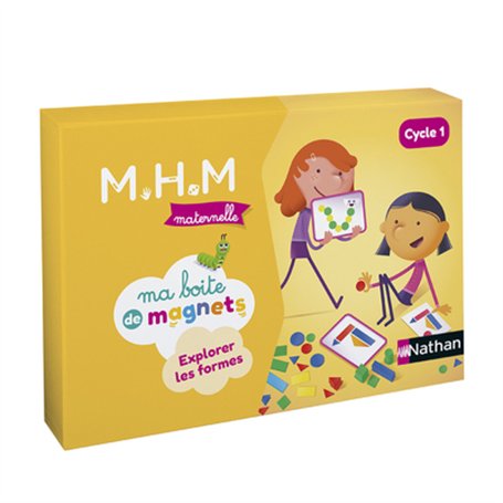 MHM - Ma boite de magnets explorer les formes 4 enfants