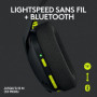 Casque gaming sans fil Logitech - G435 LIGHTSPEED - NOIR - Léger Bluetooth avec 79,99 €