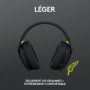 Casque gaming sans fil Logitech - G435 LIGHTSPEED - NOIR - Léger Bluetooth avec 79,99 €