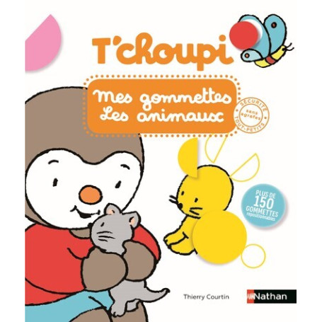 T'choupi mes gommettes les animaux