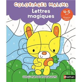 Lettres magiques MS - Coloriages malins