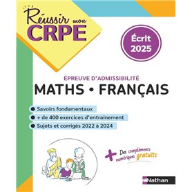 CRPE écrit compil Maths Français - nouveau concours 2025