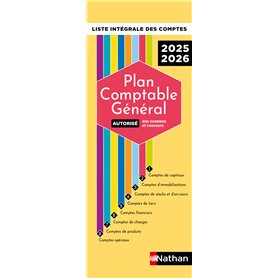 Plan comptable général 2025/2026