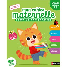 Mon cahier maternelle Grande section 5-6 ans