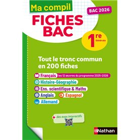 Ma Compil Fiches BAC 1re Générale 2026