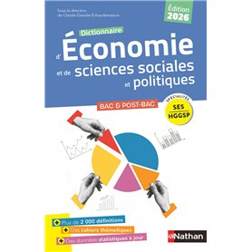 Dictionnaire d'économie et de sciences sociales et politiques - Edition 2026