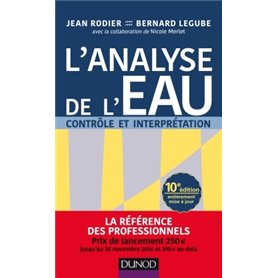 L'analyse de l'eau - 10e éd. - Eaux naturelles