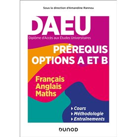 DAEU - Pré-requis Options A et B - Français