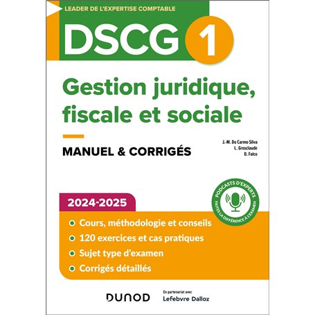 DSCG1 - Gestion juridique