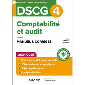 DSCG 4 - Comptabilité et audit - Manuel 2024-2025
