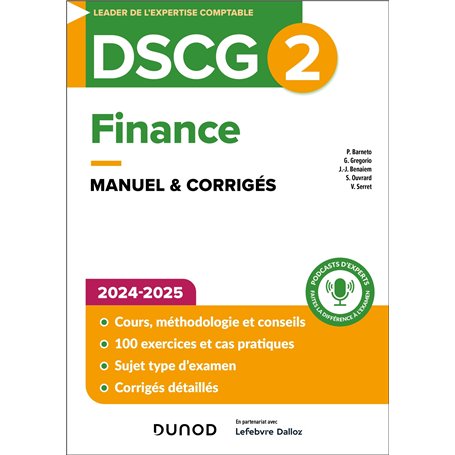 DSCG 2 - Finance - Manuel - 3e éd.