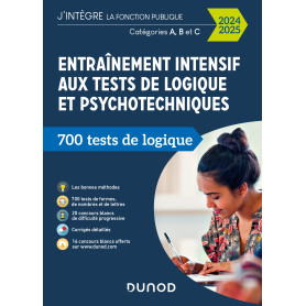 Entraînement intensif aux tests de logique et psychotechniques - 2024-2025