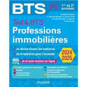 Tout le BTS Professions immobilières - 2024-2025