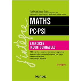 Maths - Exercices incontournables - PC-PSI - 4e éd.