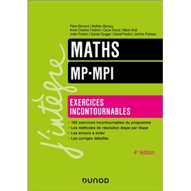 Maths - Exercices incontournables - MP-MPI - 4e éd.