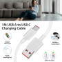 45W Chargeur Rapide avec Câble USB C 1m pour XiaoMi Redmi Note 14 5G 14 Pro, Chargeur Turbo pour Xiaomi Pad 6 5 Redmi Note 14 13