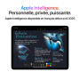 Apple iPad Air 13 Pouces avec Puce M3 : Apple Intelligence, écran Liquid Retina, 128 Go, caméras Avant/arrière 12 Mpx, Wi-FI 6E,