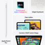 Apple iPad Air 13 Pouces avec Puce M3 : Apple Intelligence, écran Liquid Retina, 128 Go, caméras Avant/arrière 12 Mpx, Wi-FI 6E,
