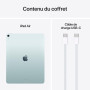 Apple iPad Air 13 Pouces avec Puce M3 : Apple Intelligence, écran Liquid Retina, 128 Go, caméras Avant/arrière 12 Mpx, Wi-FI 6E,