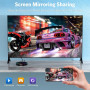 Boîtier TV Android 12.0, 4Go RAM 64Go ROM Allwinner H618 Quad-Core 64-Bit Supporto 2.4GHz/5GHz WiFi6 10/100M LAN Enternet BT 5.0