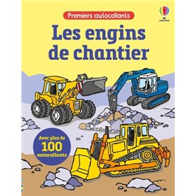 Les engins de chantier - Premiers autocollants - Dès 3 ans