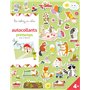 Autocollants Printemps - Avec 6 decors