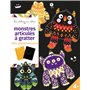 Monstres articulés à gratter - pochette avec accessoires