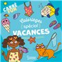 Carré fun - Coloriages Spécial vacances