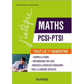 Maths PCSI-PTSI - Tout le 1er semestre