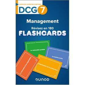 DCG 7 - Management - révisez en 180 flashcards !