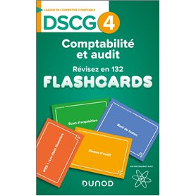 DSCG 4 - Comptabilité et audit - révisez en 132 flashcards !