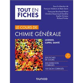 Le cours de chimie générale - 4e éd