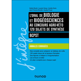 L'oral de Biologie et Biogéosciences au concours Agro-Véto