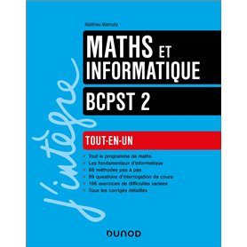 Maths et informatique tout-en-un BCPST 2e année