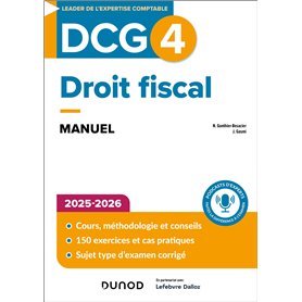 DCG 4 - Droit fiscal - Manuel 2025-2026