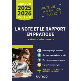 La note et le rapport en pratique - 2025-2026