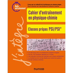 Cahier d'entrainement en physique-chimie PSI