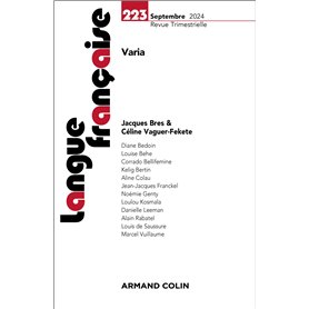 Langue française Nº223 3/2024