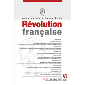 Annales historiques de la Révolution française Nº420 2/2025