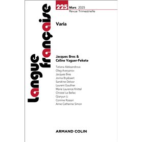 Langue française Nº225 1/2025