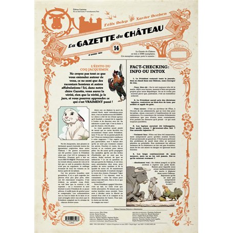 Le Château des animaux - La Gazette du château