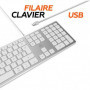 MOBILITY LAB ML304304 Clavier Design Touch Filaire avec 2 USB pour Mac AZERT 50,99 €