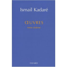 Oeuvres tome sixième