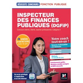 Réussite Concours Inspecteur des finances publiques DGFIP - Préparation complète