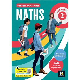 Libres parcours - Maths 2de Bac Pro - Éd. 2025 - Livre élève