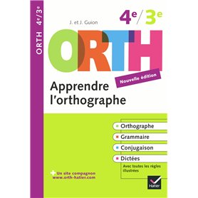 Apprendre l'orthographe 4e