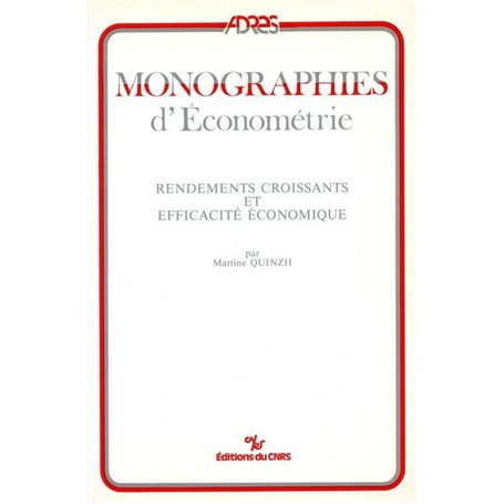 Rendements croissants et efficacité économique