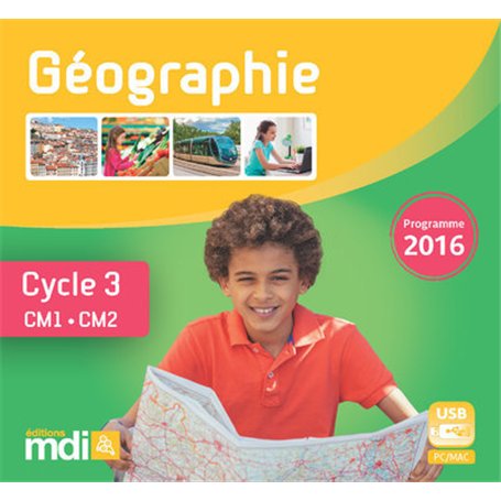 MDI Géographie - Clé USB 2018