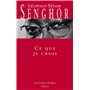Ce que je crois